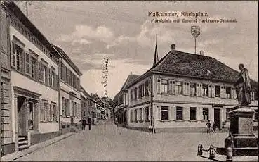 67487 Maikammer Marktplatz General Hartmann-Denkmal o 31.7.1924