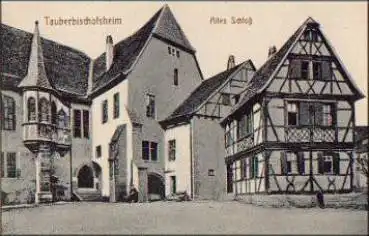 97941 Tauberbischofsheim Altes Schloss * ca. 1920