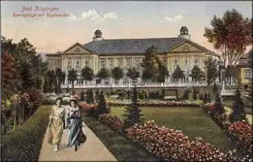97688 Bad Kissingen Rosenanlage mit Regentenbau o ca. 1910