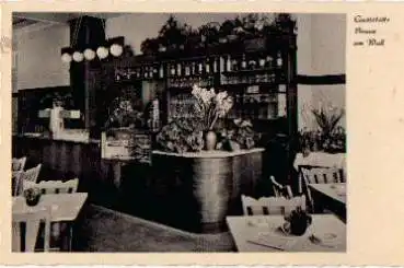 Krefeld Gaststätte Braun am Wall Innenansicht *ca. 1940