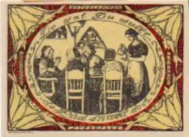 25920 Stedesand Städtenotgeld Wert 75 Kaffeegeplauder 1920