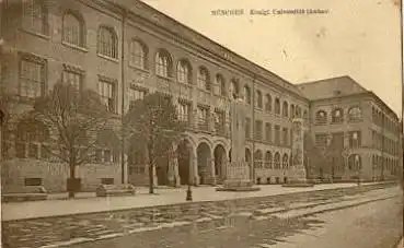 München Universität Anbau o 12.6.1918