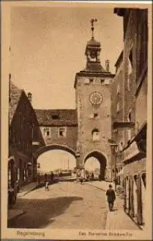 Regensburg Steinerne Brücken-Tor * 1922