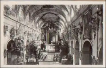 Regensburg Innenraum einer Kirche * ca. 1930