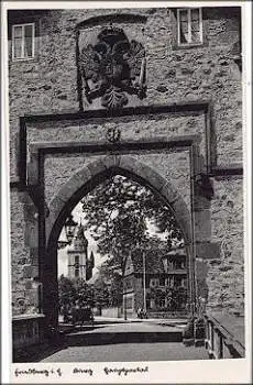 61169 Friedberg Burg Eingangsportal *ca. 1920