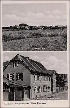61184 Burggräfenrode metzgerei und Wirtschaft * ca. 1930