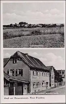 61184 Burggräfenrode ​​​​​​​Metzgerei und Gastwirtschaft * ca. 1920