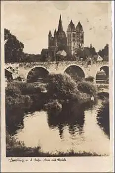 65549 Limburg Dom mit Brücke o 17.10.1935
