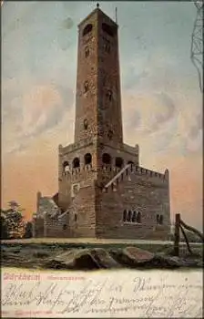 67098 Dürkheim Bismarckturm o 26.1.1907