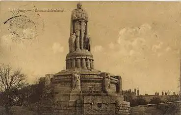 Hamburg Bismarck-Denkmal o 10.1.1911