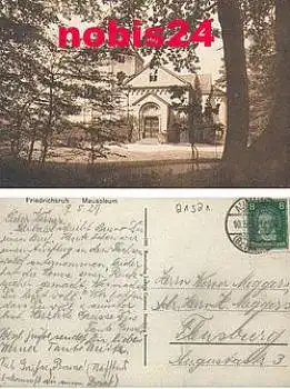 21521 Friedrichsruh Mausoleum o 10.5.1929