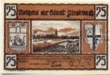 59964 Medebach Städtenotgeld Wert 75 Pfennige 1920