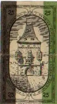 59494 Soest Städtenotgeld 25 Pfennige 1919