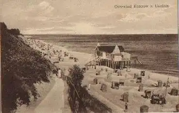 17459 Koserow Weg zum Strand  *ca. 1920