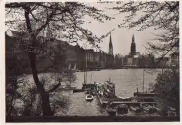 Hamburg Binnenalster o 23.5.1938