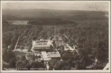 61352 Bad Homburg Kastell Saalburg Luftaufnahme o ca. 1940