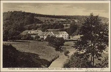 61276 Rod Ferien- und Erholungsheim Emmershäuser Mühle  * ca. 1930