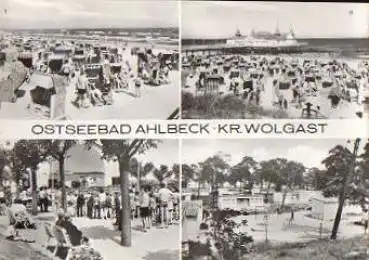 17419 Ahlbeck Insel Usedom gebr. ca. 1975