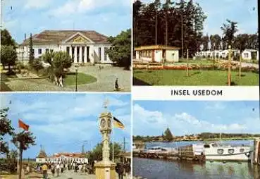 17419 Ahlbeck  Heringsdorf Insel Usedom o ca. 1975