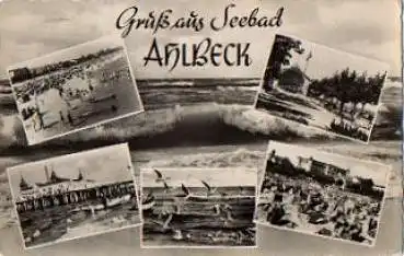 17419 Ahlbeck Insel Usedom gebr. 10.08.1958