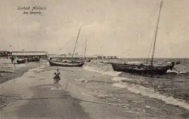 17419 Ahlbeck, Am Strand o 18.8.1913