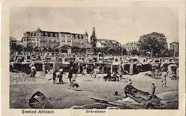 17419 Ahlbeck Strandleben o 28.7.1924