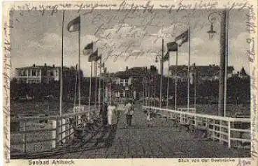 17419 Ahlbeck von der Seebrücke o 24.6.1927