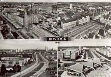 Rostock Ansichskarte o 23.2.1979