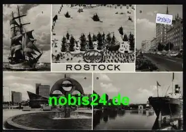 Rostock ​​​​​​​Segelschulschiff Wilhelm Pieck o 28.11.1980