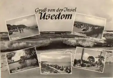 17406 Ückeritz Kölpinsee Zempin Trassenheide Karlshagen o 3.8.1967