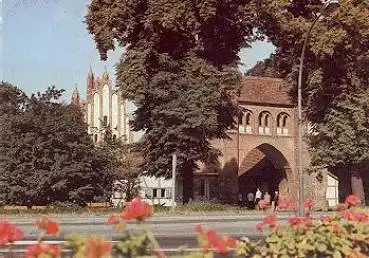Neubrandenburg Friedländer Tor o 14.7.1989