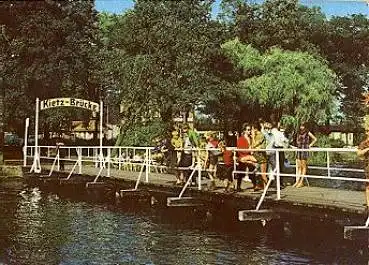 17192 Waren Müritz Kietz-Brücke o ca. 1970