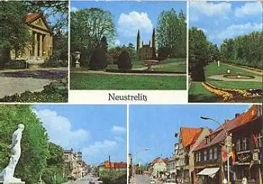 17235 Neustrelitz  Theater gebr. ca. 1975