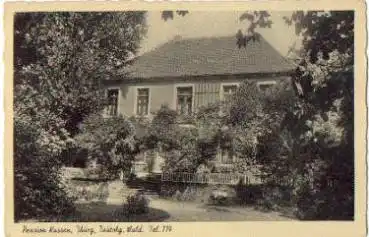 49186 Iburg Pension Kassen Außenansicht * ca. 1930