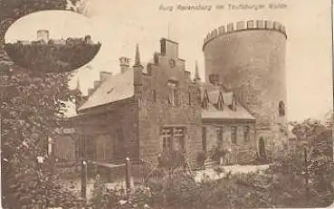 49201 Burg Ravensburg Teutoburger Wald gebr. ca. 1910