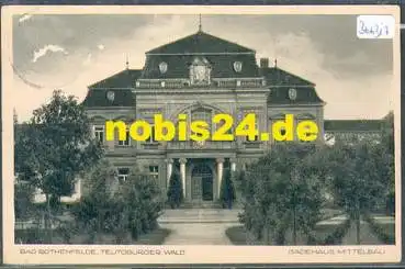 49214 Bad Rothenfelde Badehaus Mittelbau o 15.7.1938