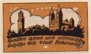 56626 Andernach Städtenotgeld 25 Pfennige 1920
