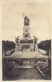 65385 Rüdesheim Niederwalddenkmal Nationaldenkmal o 27.5.1926