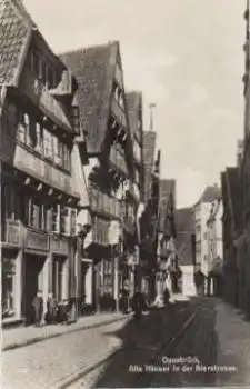 Onsabrück Alte Häuser in der Bierstrasse o 27.4.1934