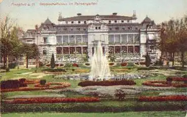 Frankfurt Main Gesellschaftshaus im Palmengarten o 13.7.1908