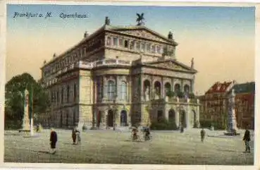 Frankfurt Main Opernhaus * ca. 1920