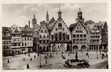 Frankfurt Main Römer o 7.8.1937