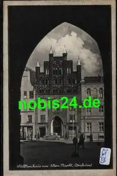 Stralsund, Wulflamhaus am Alten Markt *ca. 1930