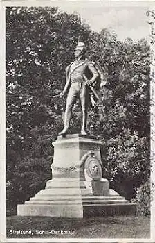 Stralsund, Schill-Denkmal o 31.7.1934