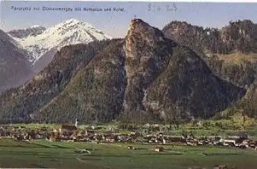 82487 Oberammergau mit Notspitze und Kofel * ca. 1920