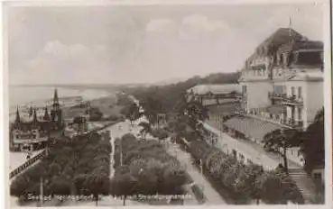 17424 Heringsdorf, Kurhaus mit Strandpromenade o 4.8.1927