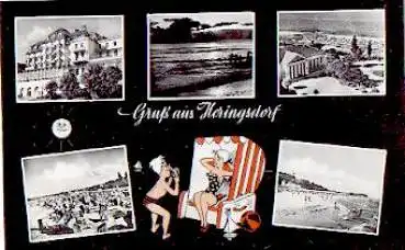 17424 Heringsdorf Mehrbildkarte * ca. 1960