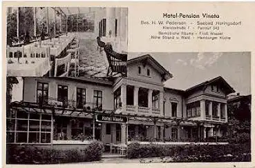 17424 Heringsdorf Hotel-Pension Vineta *ca. 1920