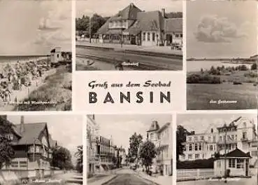 17429 Bansin mit Bahnhof o 9.8.1963