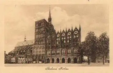 Stralsund, Rathaus * ca. 1930